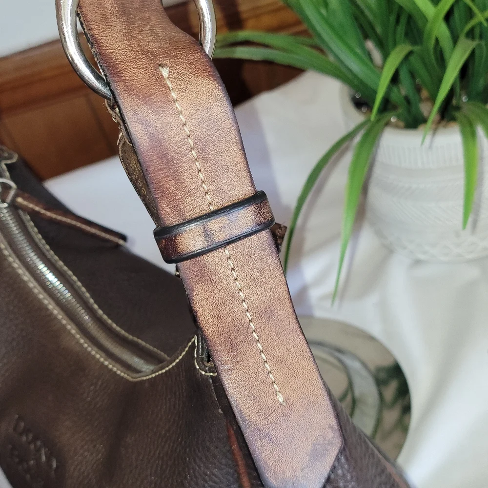 Dooney and Burkre Leather Hobo Bag